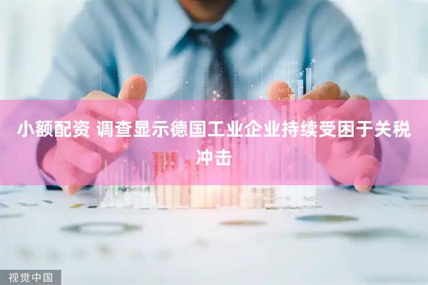 小额配资 调查显示德国工业企业持续受困于关税冲击